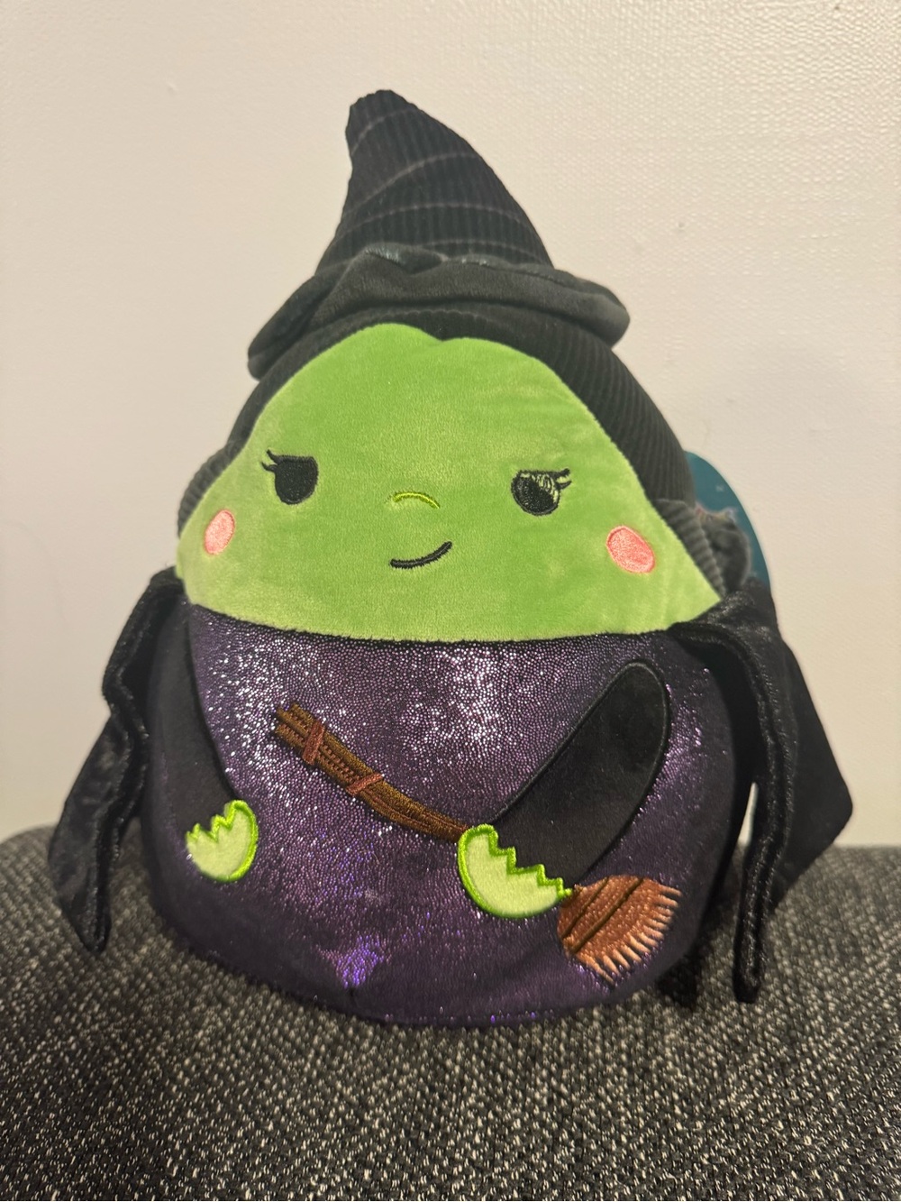 Squishmallows Wicked Elphaba 10” Witch Plush NWT Jazwares Halloween
